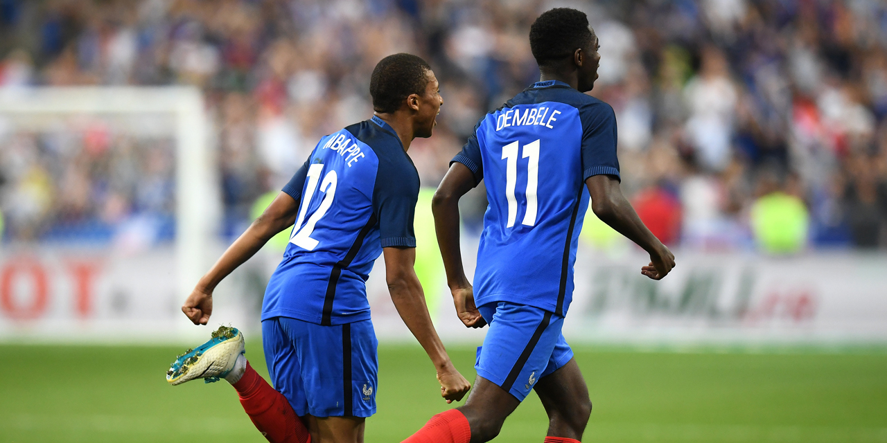 France-Angleterre : Mbappé et Dembélé ont régalé