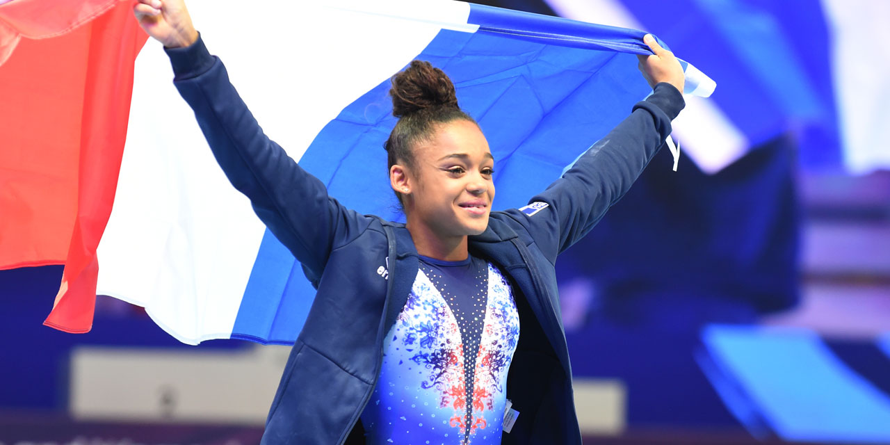 Gym : la Française De Jesus Dos Santos sacrée championne d'Europe du concours général