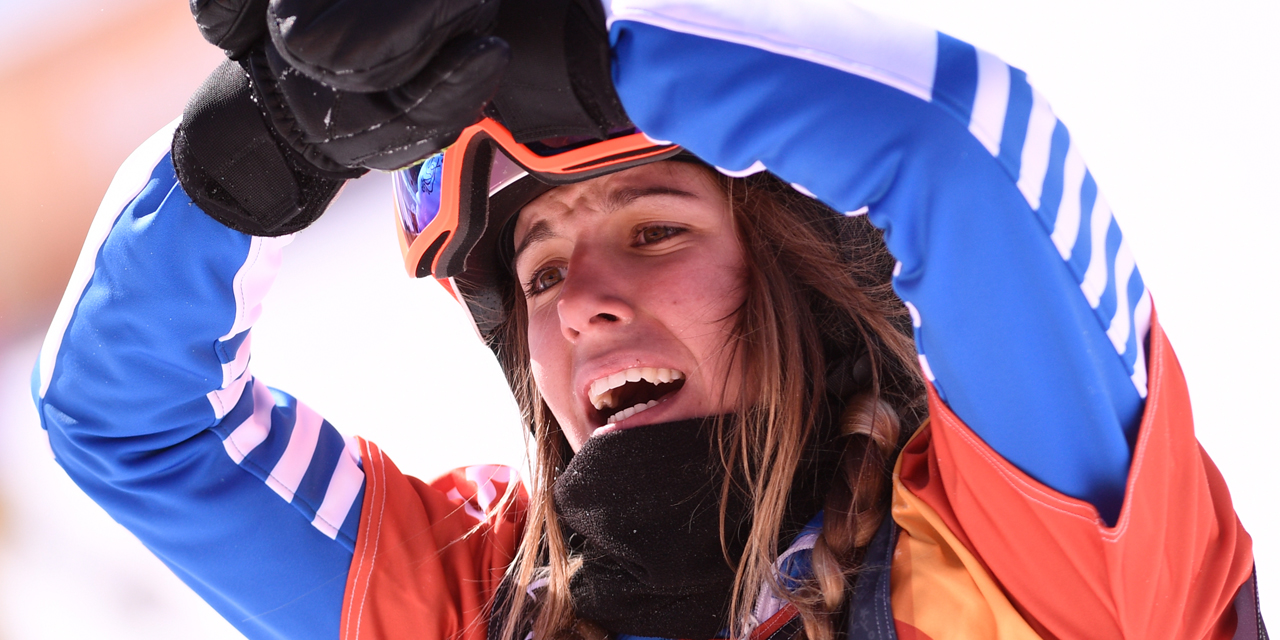 JO 2018Une journée en bleu la jeunesse couverte d'argent