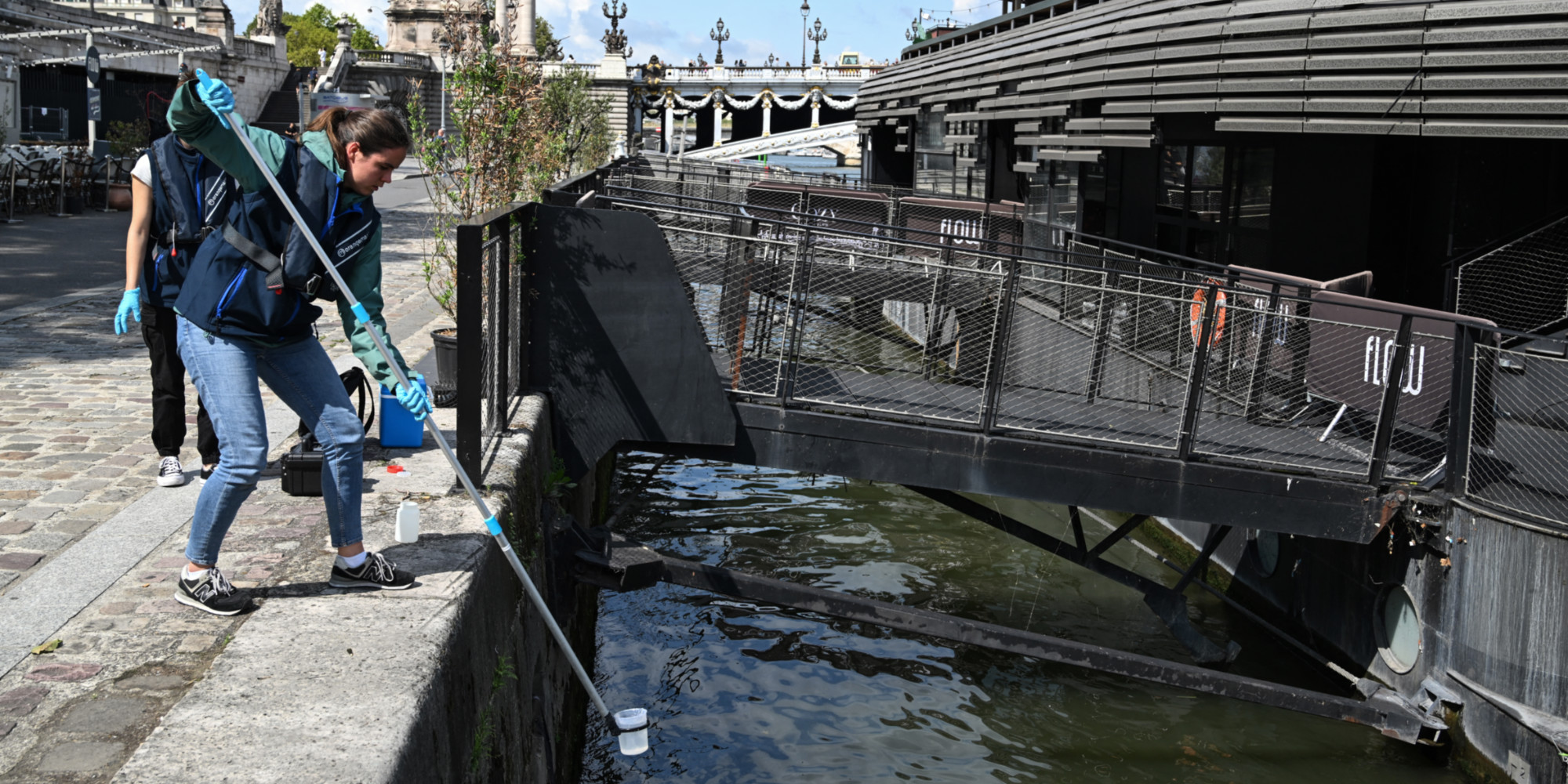 Paris 2024 Olympic Games the open water swimming test competition in