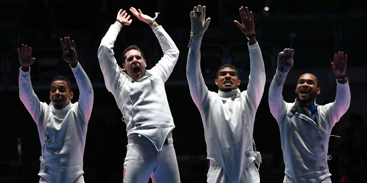 JO de Rio 2016-Escrime : médaille d'or pour les épéistes ...