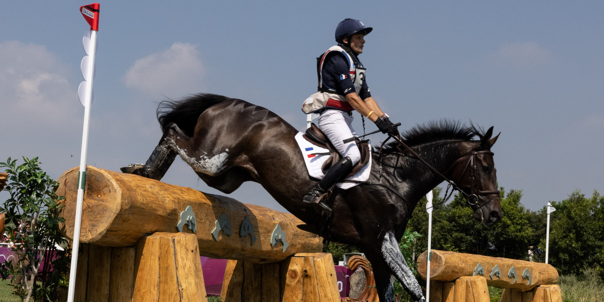 JO l'équipe de France d'équitation en bronze au concours complet