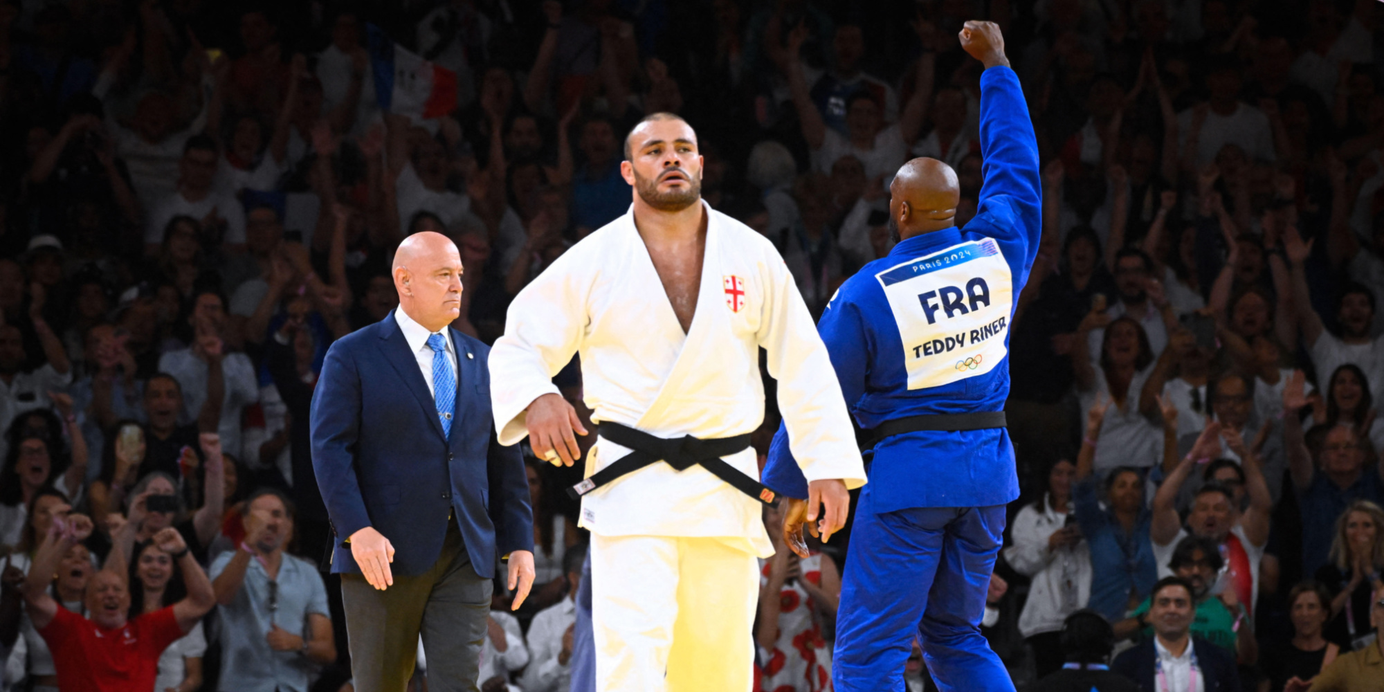 le Géorgien Tushishvili disqualifié pour son «comportement antisportif» contre Riner le Géorgien Tushishvili disqualifié pour son «comportement antisportif» contre Riner
