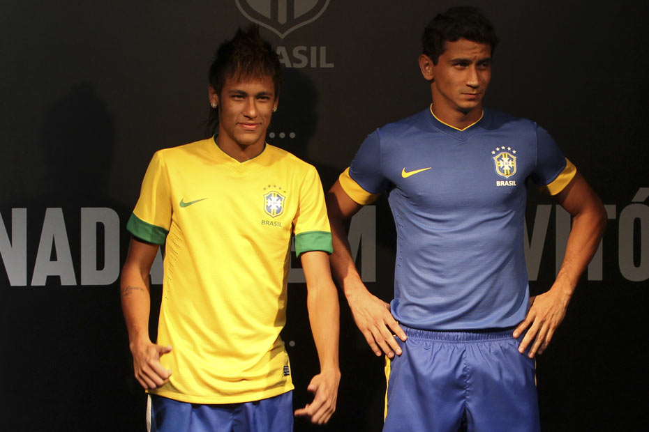 Le Brésil présente son nouveau maillot