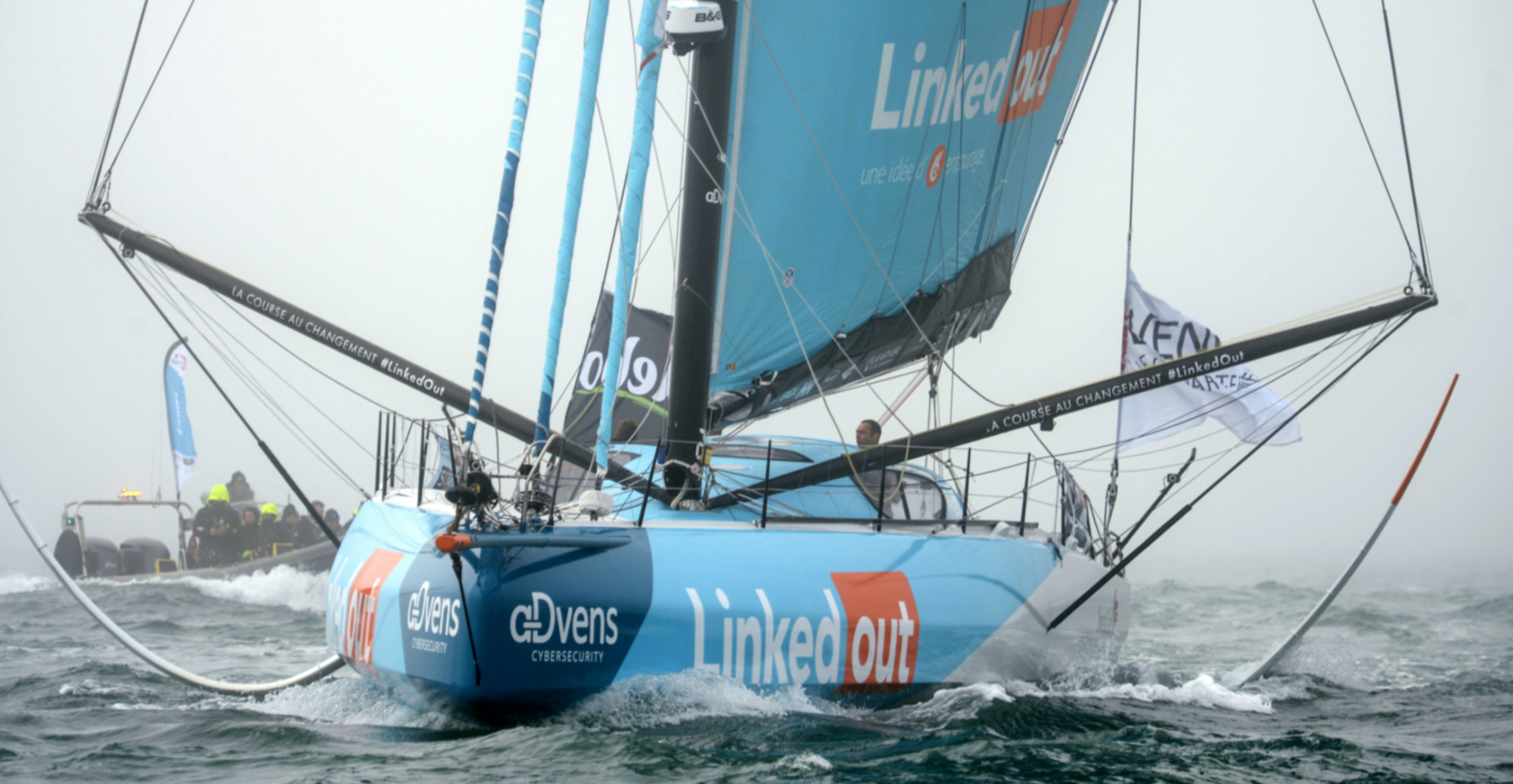 The Start Of The Vendee Globe Delayed By One Hour Due To Fog Teller Report The Start Of The Vendee Globe Delayed By One Hour Due To Fog Teller Report