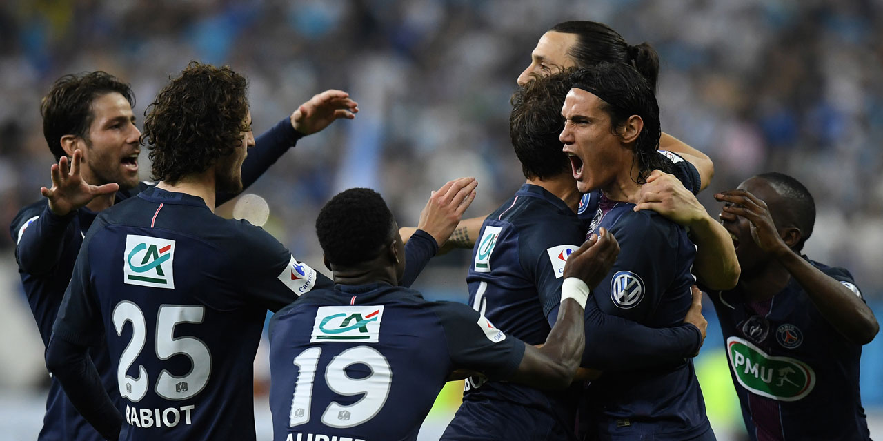 Le PSG remporte la Coupe de France en battant l'OM (42)