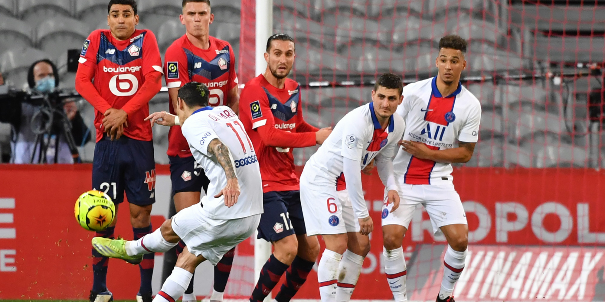 Ligue 1 : Lille et Paris se neutralisent (0-0), le LOSC leader