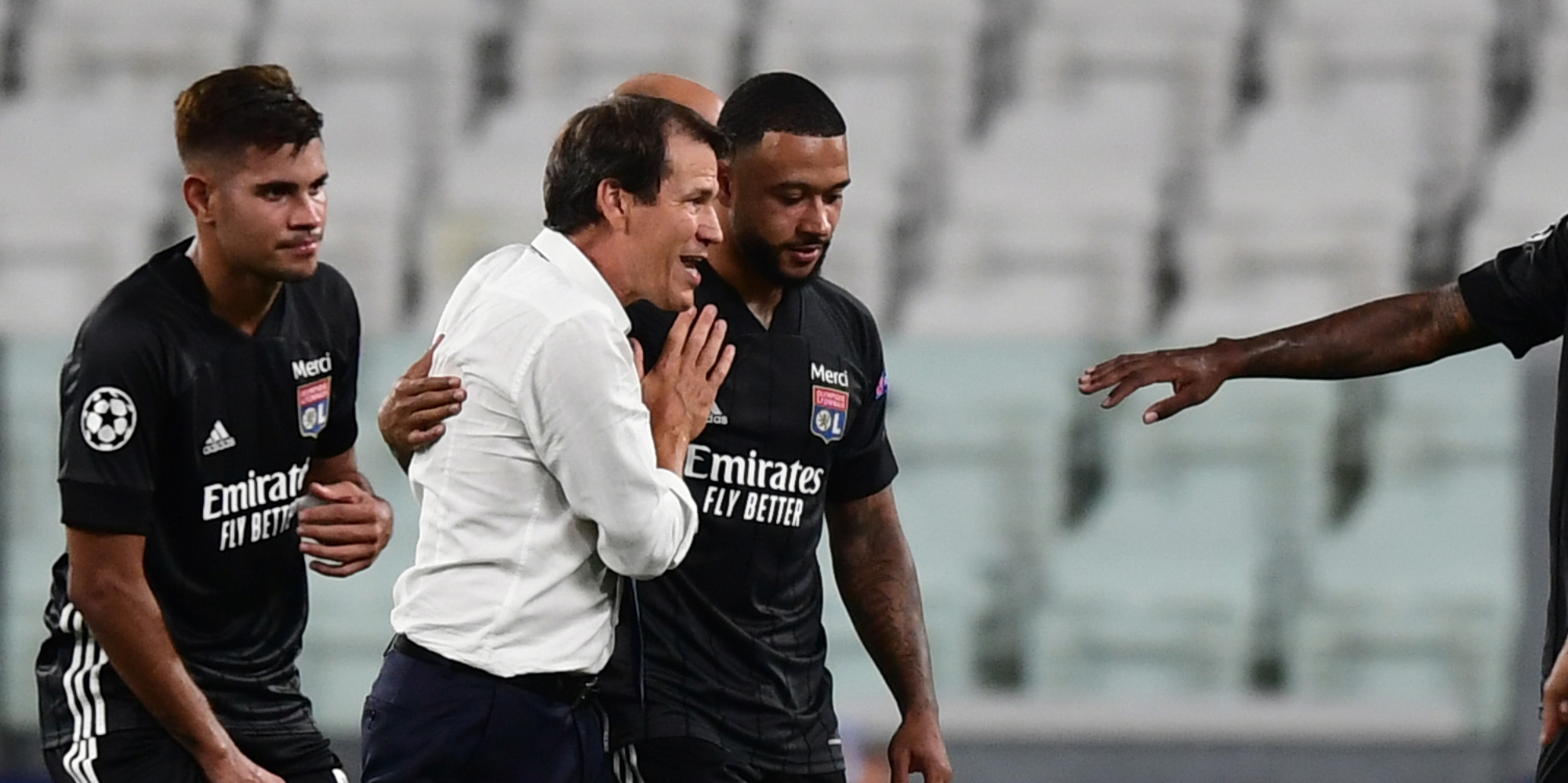 Ol In The Champions League Quarter All The Credit Goes To Rudy Garcia Greets Aulas Teller Report
