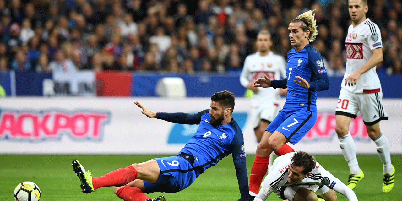 Mondial 2018 FranceBiélorussie des Bleus qualifiés mais toujours