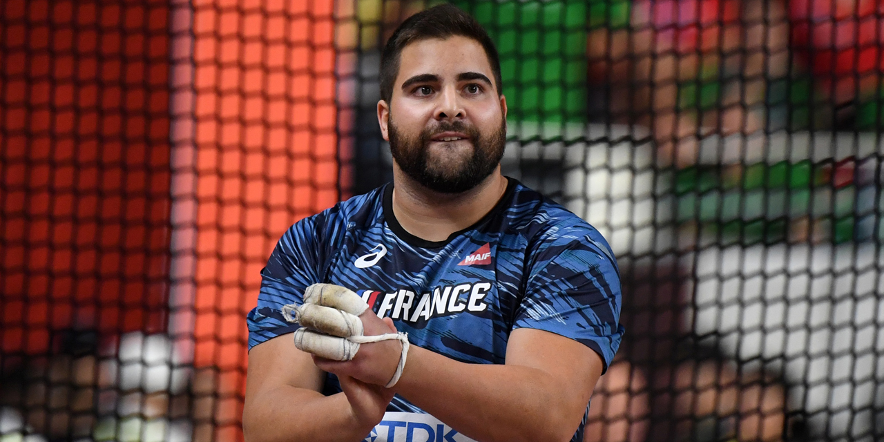 Mondiaux d'athlétisme Quentin Bigot décroche l'argent au marteau