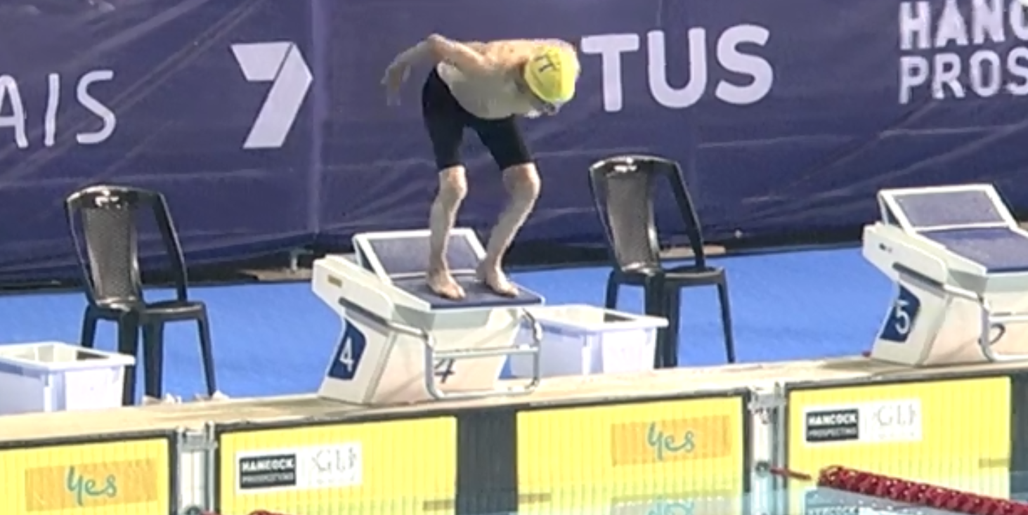 Natation à 99 ans, il établit un nouveau record en 50 mètres nage libre