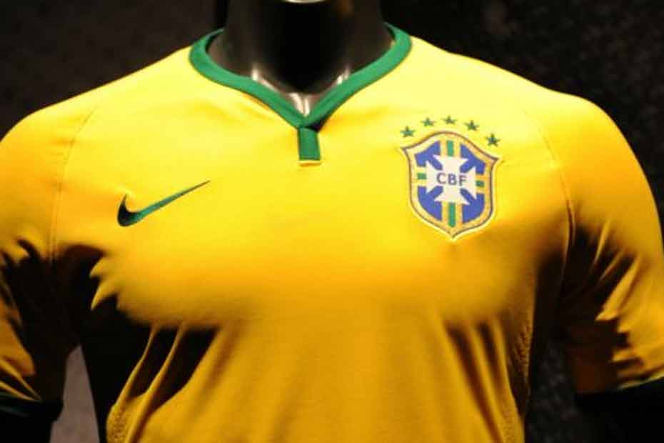 PHOTO Le maillot du Br sil pour le Mondial