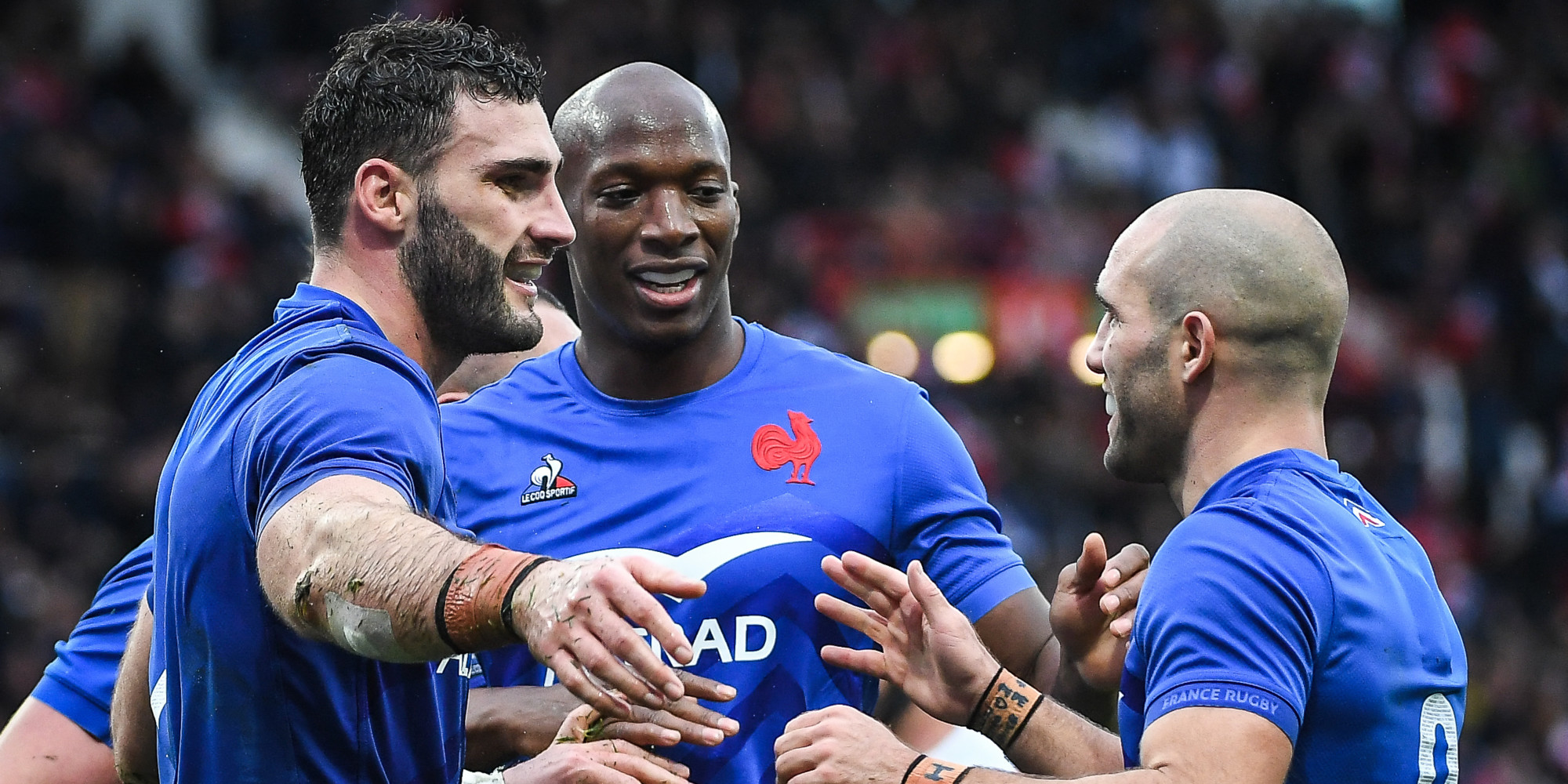 Kit De Bracelets Drapeau Français Tissés Rouges - Pour Supporters, Événements Sportifs Et Coupe Du Monde