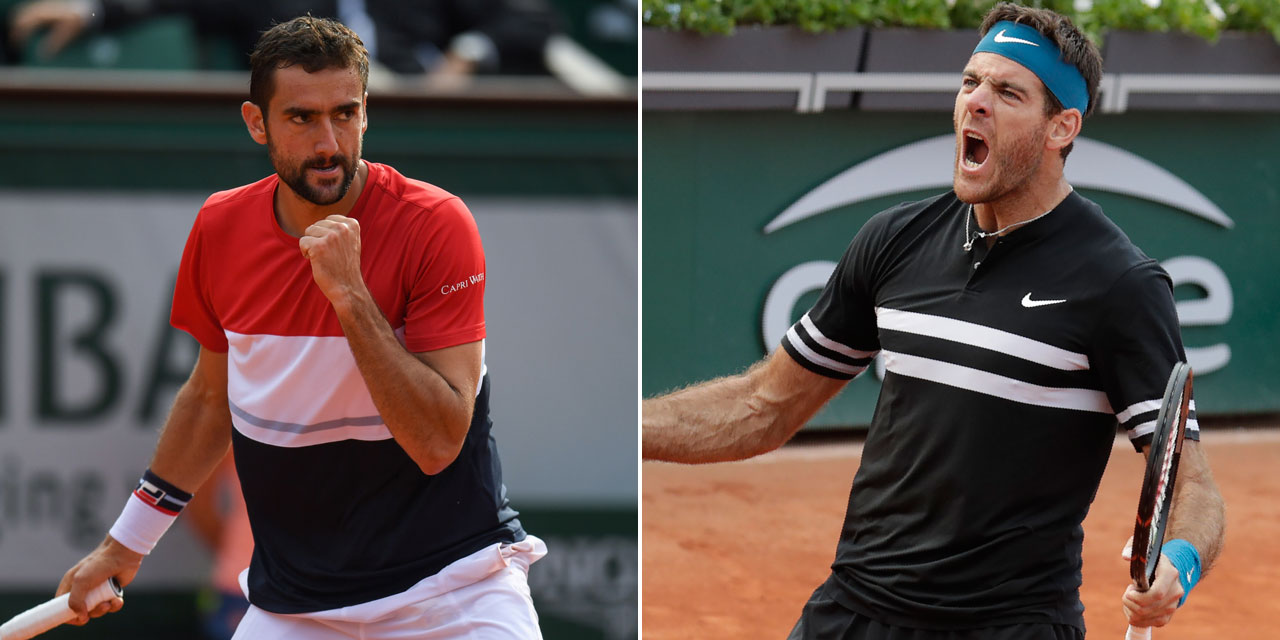 Roland-Garros : Cilic rejoint Del Potro en quarts de finale