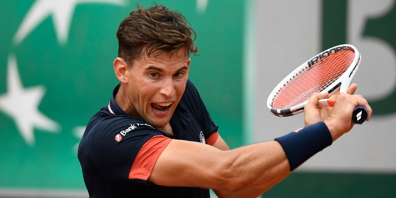 RolandGarros Thiem se qualifie tranquillement pour le second tour
