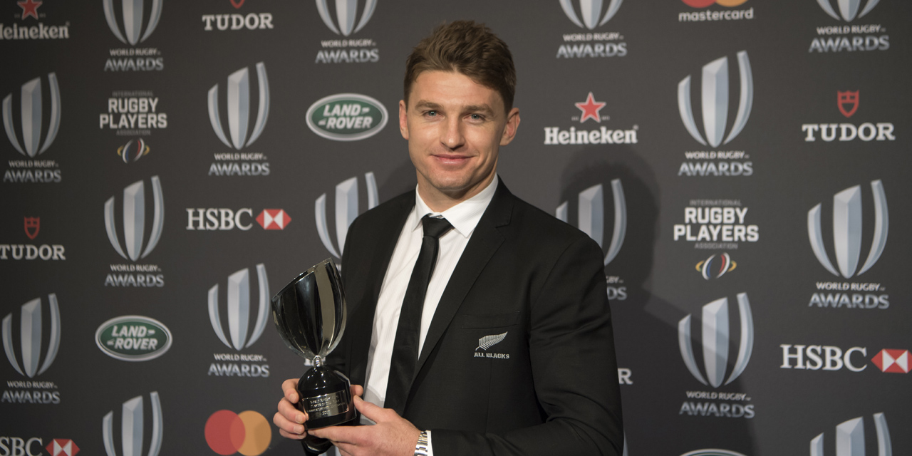 Meilleur Joueur Du Monde World Rugby Rugby : Beauden Barrett meilleur joueur du monde pour la 2ème année de suite