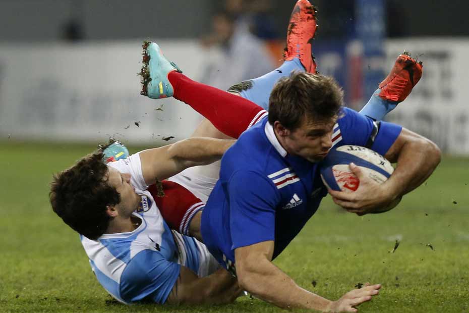 Rugby La France Bat L Argentine