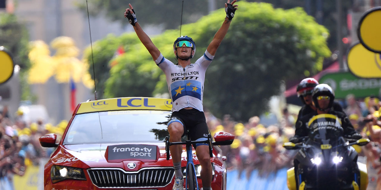 Tour de France Matteo Trentin remporte la 17e étape, Alaphilippe toujours en jaune Tour de France Matteo Trentin remporte la 17e étape, Alaphilippe toujours en jaune