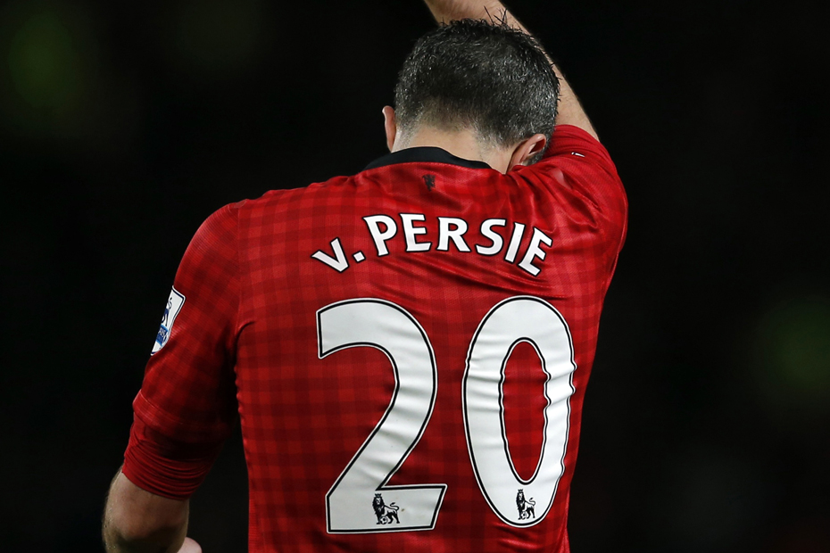 Van Persie 3 Manchester United 20