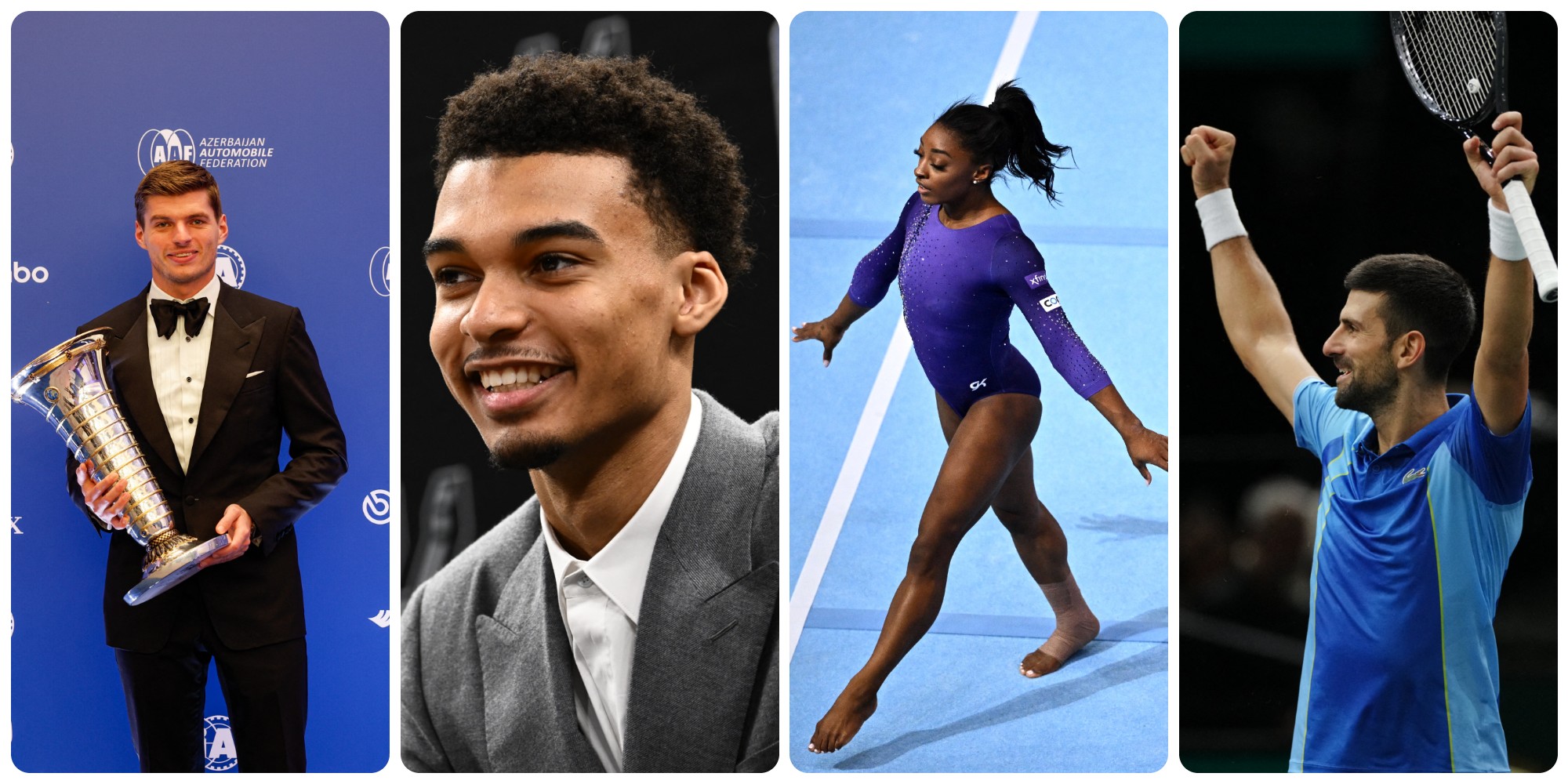 Verstappen, Wembanyama, Biles, Djokovic... These athletes who marked