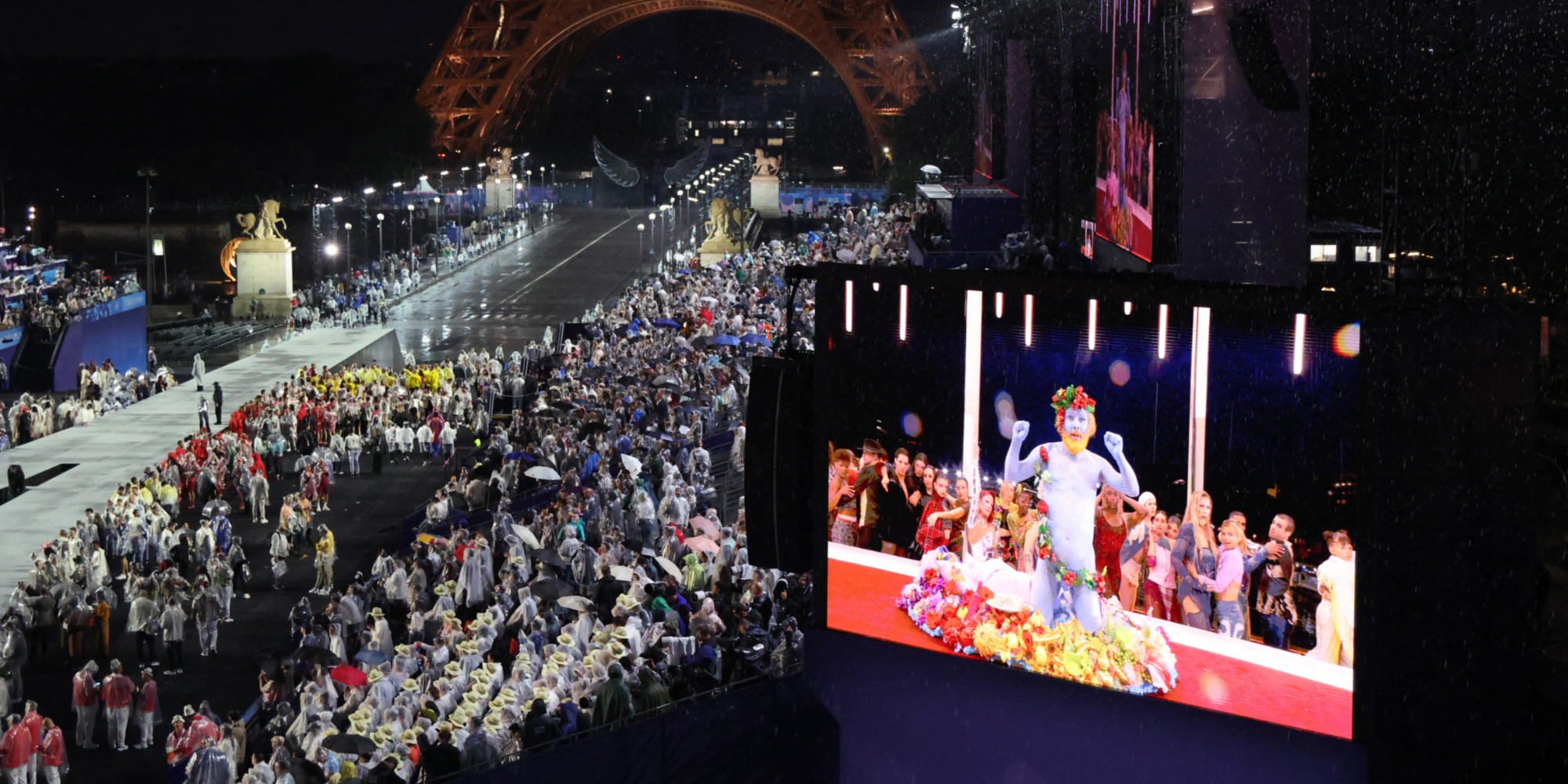 JO Paris 2024 : quand Philippe Katerine interprète son titre «Nu» à la cérémonie d&rsquo;ouverture