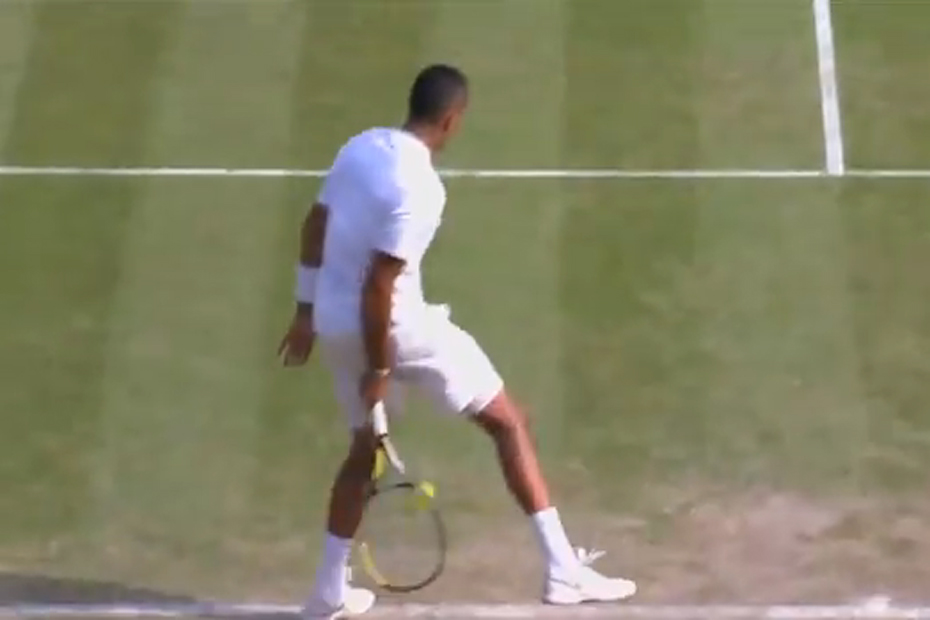 VIDÉO - Le geste génial de Nick Kyrgios