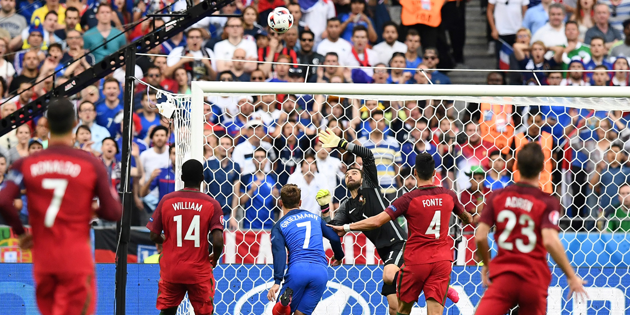 Video Portugal France Rui Patricio Sort Le Grand Jeu Devant Griezmann