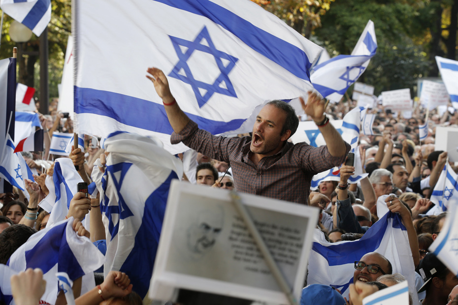 Manifestation pro-israélienne : plusieurs milliers de personnes à Paris