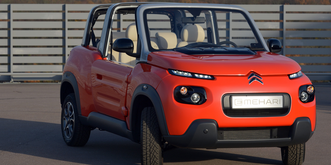 Psa Peugeot Citroen Lance Une Mehari Electrique